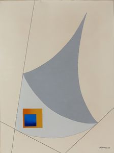 VERONESI LUIGI (1908 - 1998) - TENSIONE - VARIAZIONE N.1, 1972