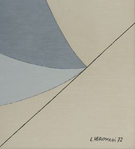 VERONESI LUIGI (1908 - 1998) : TENSIONE - VARIAZIONE N.1, 1972  - Asta Asta 445 | ARTE MODERNA E CONTEMPORANEA - SELECTED Online - Associazione Nazionale - Case d'Asta italiane
