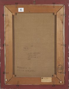 VERONESI LUIGI (1908 - 1998) : TENSIONE - VARIAZIONE N.1, 1972  - Asta Asta 445 | ARTE MODERNA E CONTEMPORANEA - SELECTED Online - Associazione Nazionale - Case d'Asta italiane