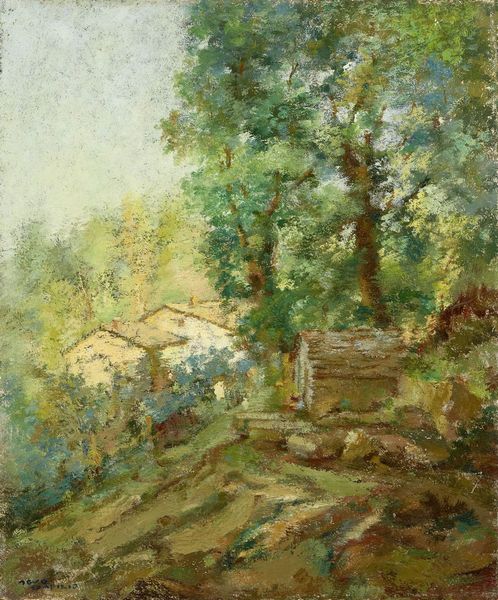 Seve Sospizio : Case nel bosco  - Asta PARADE V - Arte Contemporanea - Associazione Nazionale - Case d'Asta italiane