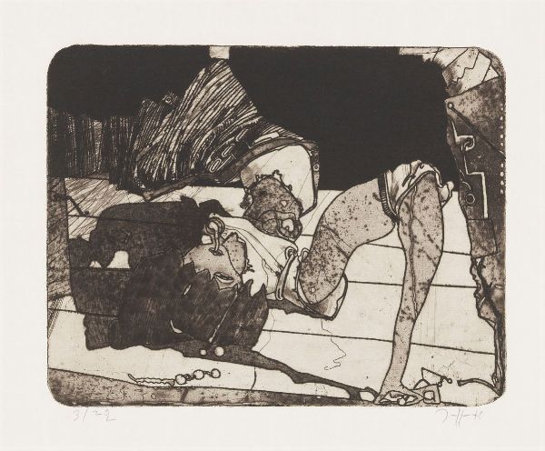 Horst Janssen : Senza titolo  - Asta PARADE V - Arte Contemporanea - Associazione Nazionale - Case d'Asta italiane