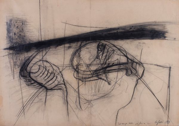 TINO VAGLIERI : Sul campo della periferia  - Asta PARADE V - Arte Contemporanea - Associazione Nazionale - Case d'Asta italiane