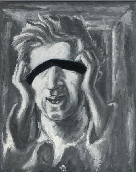 Roberto Barni : Volto bendato  - Asta PARADE V - Arte Contemporanea - Associazione Nazionale - Case d'Asta italiane