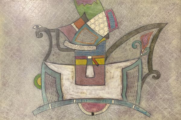 Gabriele Nuzzarello : Interno orientale  - Asta PARADE V - Arte Contemporanea - Associazione Nazionale - Case d'Asta italiane