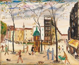 Mario Cortiello - Parigi. Place Blanche