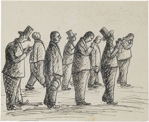 OTTONE ROSAI : Tre disegni per �Il Bargello�  - Asta PARADE V - Arte Contemporanea - Associazione Nazionale - Case d'Asta italiane