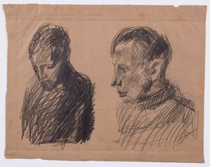 Mario Sironi - Due teste