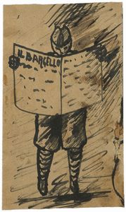 OTTONE ROSAI : Sei disegni per Il Bargello  - Asta PARADE V - Arte Contemporanea - Associazione Nazionale - Case d'Asta italiane