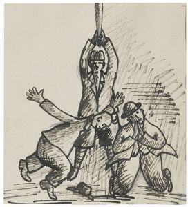 OTTONE ROSAI : Quattro disegni per Il Bargello  - Asta PARADE V - Arte Contemporanea - Associazione Nazionale - Case d'Asta italiane