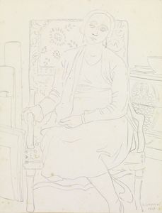 Gino Severini - Ritratto di Jeanne