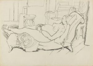 AFRO - Nudo di Maria disteso