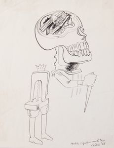 TINO VAGLIERI : Quattro disegni  - Asta PARADE V - Arte Contemporanea - Associazione Nazionale - Case d'Asta italiane