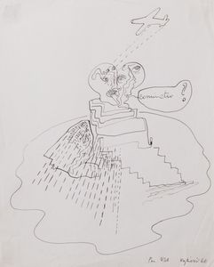 TINO VAGLIERI : Tre disegni  - Asta PARADE V - Arte Contemporanea - Associazione Nazionale - Case d'Asta italiane