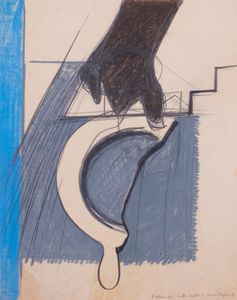 TINO VAGLIERI - Piatto rotto e mano tagliata