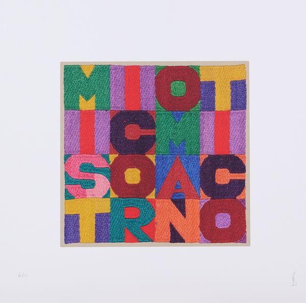 ALIGHIERO BOETTI : Mistico romantico  - Asta Asta di Arte Moderna e Contemporanea - Associazione Nazionale - Case d'Asta italiane