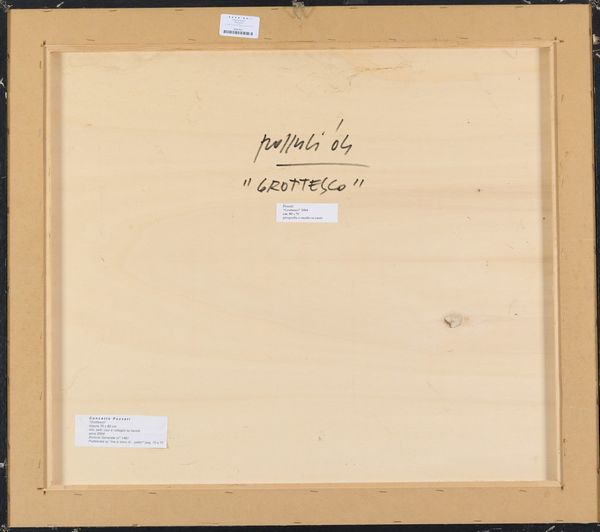 CONCETTO POZZATI : Grottesco  - Asta Asta di Arte Moderna e Contemporanea - Associazione Nazionale - Case d'Asta italiane