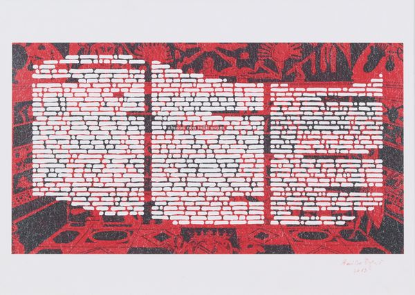 Emilio Isgrò : Non tollit  - Asta Asta di Arte Moderna e Contemporanea - Associazione Nazionale - Case d'Asta italiane