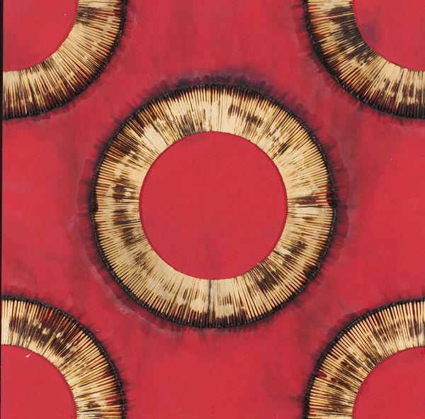 BERNARD AUBERTIN : Dessin de Feu Circulaire  - Asta Asta di Arte Moderna e Contemporanea - Associazione Nazionale - Case d'Asta italiane