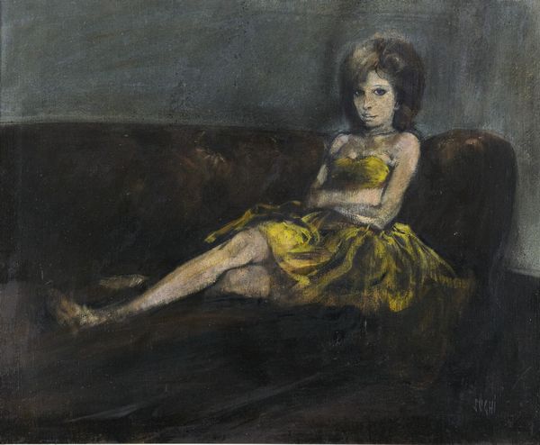 Alberto Sughi : Figura femminile distesa  - Asta Asta di Arte Moderna e Contemporanea - Associazione Nazionale - Case d'Asta italiane