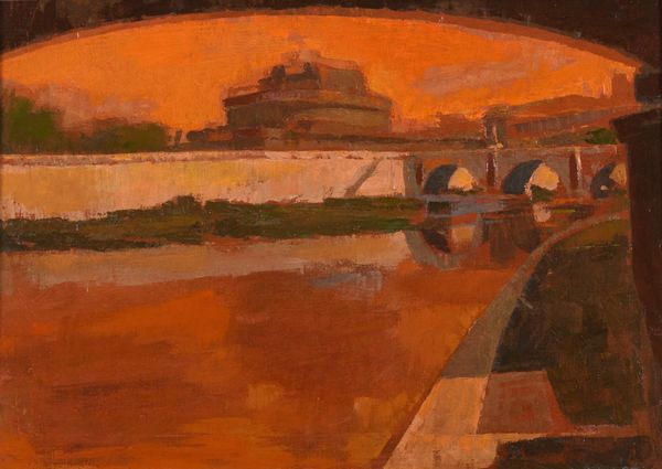 Ugo Attardi : Castel Sant'Angelo  - Asta Asta di Arte Moderna e Contemporanea - Associazione Nazionale - Case d'Asta italiane