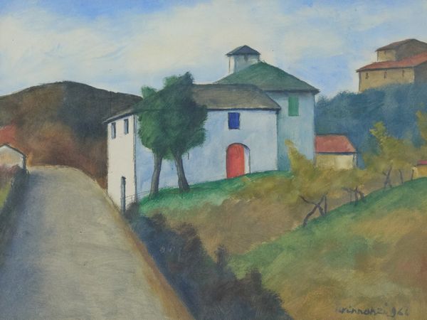 Nino Tirinnanzi : Casolare toscano  - Asta Asta di Arte Moderna e Contemporanea - Associazione Nazionale - Case d'Asta italiane