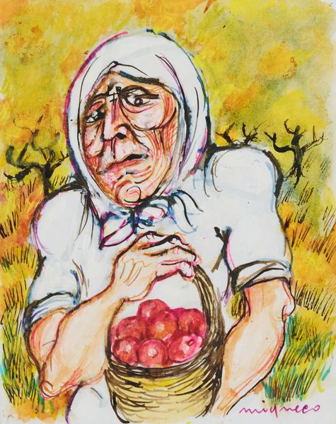 Giuseppe Migneco : Senza titolo  - Asta Asta di Arte Moderna e Contemporanea - Associazione Nazionale - Case d'Asta italiane