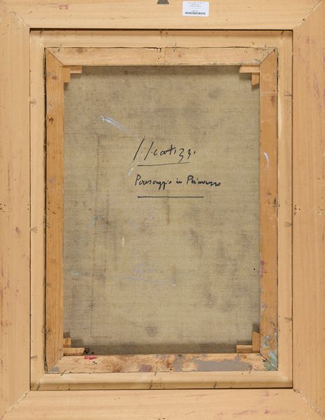 Sergio Scatizzi : Paesaggio in primavera  - Asta Asta di Arte Moderna e Contemporanea - Associazione Nazionale - Case d'Asta italiane