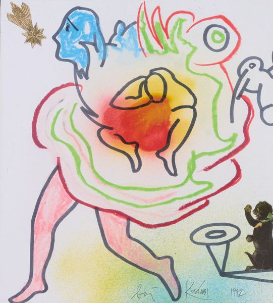 Baj Enrico e Kostabi Mark : Impronta  - Asta Asta di Arte Moderna e Contemporanea - Associazione Nazionale - Case d'Asta italiane