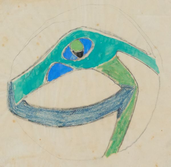 Gastone Novelli : Senza titolo  - Asta Asta di Arte Moderna e Contemporanea - Associazione Nazionale - Case d'Asta italiane