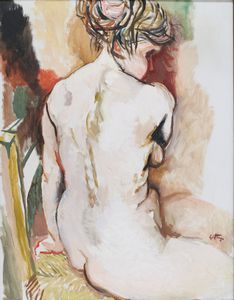Renato Guttuso - Nudo di ragazza