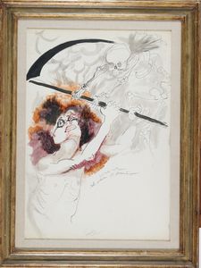 Renato Guttuso - Incubo notturno del pilota di Hiroshima