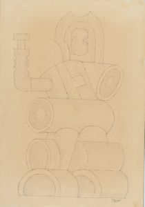 FORTUNATO DEPERO - Automa