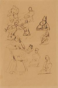 LUCIO FONTANA - Senza titolo