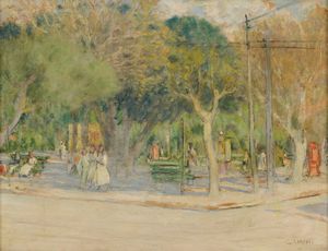 Galileo Chini - Giardini pubblici