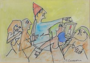 MINO MACCARI - Senza titolo