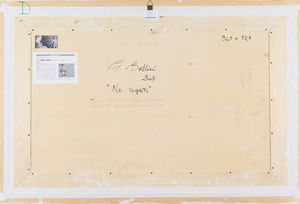 GIANNI BELLINI : No Regrets  - Asta Asta di Arte Moderna e Contemporanea - Associazione Nazionale - Case d'Asta italiane