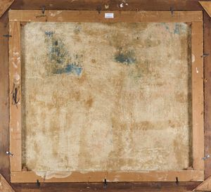 Plinio Nomellini : Interno con natura morta  - Asta Asta di Arte Moderna e Contemporanea - Associazione Nazionale - Case d'Asta italiane