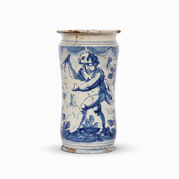ALBARELLO, CERRETO SANNITA, 1726  - Asta UNA COLLEZIONE DI VASI DA FARMACIA IN MAIOLICA - Associazione Nazionale - Case d'Asta italiane