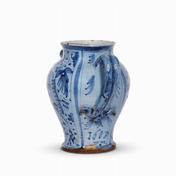 VERSATOIO, ROMA, 1603  - Asta UNA COLLEZIONE DI VASI DA FARMACIA IN MAIOLICA - Associazione Nazionale - Case d'Asta italiane