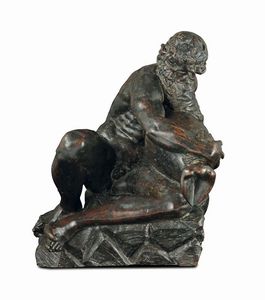 Dio Fiume in bronzo fuso e cesellato. Pietro Tacca (1577-1640)  - Asta Scultura e Oggetti d'Arte - Associazione Nazionale - Case d'Asta italiane
