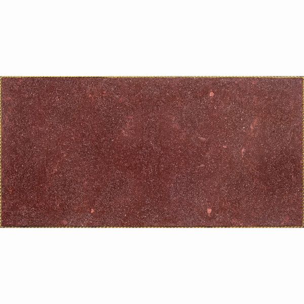 Piano rettangolare lastronato in porfido e bronzo dorato  - Asta Arredi, Sculture, Dipinti Antichi e del XIX Secolo - Associazione Nazionale - Case d'Asta italiane