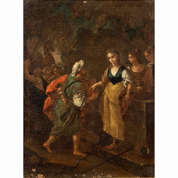 Scuola Romana  - Asta Arredi, Sculture, Dipinti Antichi e del XIX Secolo - Associazione Nazionale - Case d'Asta italiane