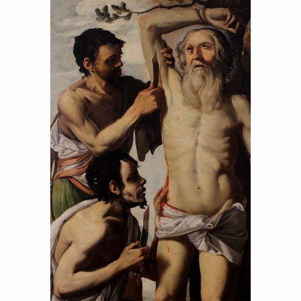 Scuola napoletana  - Asta Arredi, Sculture, Dipinti Antichi e del XIX Secolo - Associazione Nazionale - Case d'Asta italiane