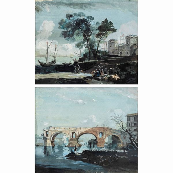 Giuseppe Bernardino Bison  - Asta Arredi, Sculture, Dipinti Antichi e del XIX Secolo - Associazione Nazionale - Case d'Asta italiane