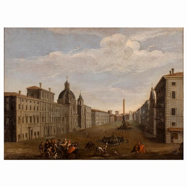 Pittore attivo a Roma  - Asta Arredi, Sculture, Dipinti Antichi e del XIX Secolo - Associazione Nazionale - Case d'Asta italiane