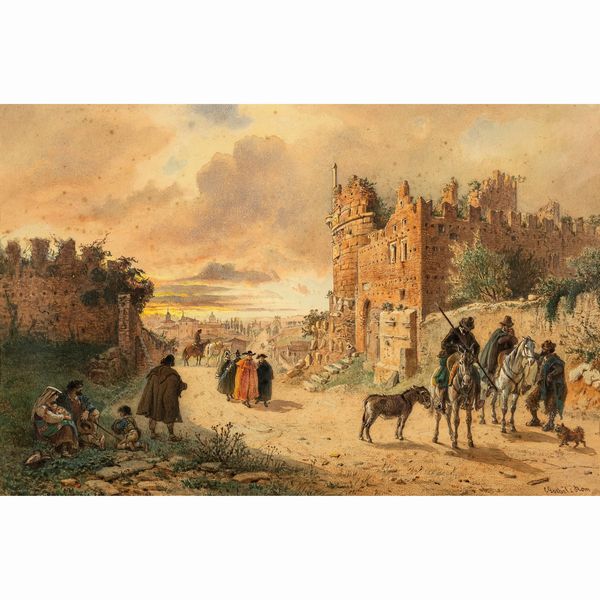 Carl Goebel  - Asta Arredi, Sculture, Dipinti Antichi e del XIX Secolo - Associazione Nazionale - Case d'Asta italiane