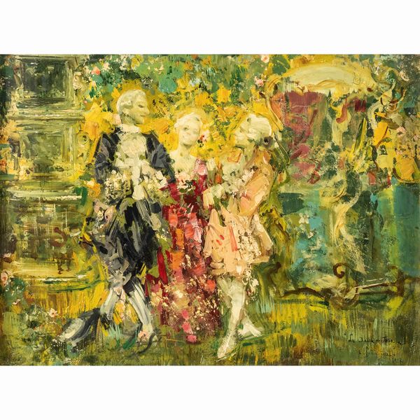 Luca Postiglione  - Asta Arredi, Sculture, Dipinti Antichi e del XIX Secolo - Associazione Nazionale - Case d'Asta italiane