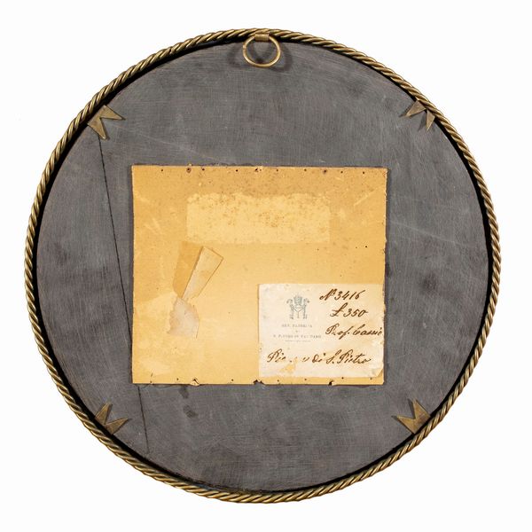 Placca circolare in micromosaico  - Asta Arredi, Sculture, Dipinti Antichi e del XIX Secolo - Associazione Nazionale - Case d'Asta italiane