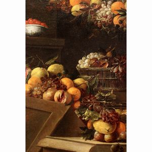 Jan Pauwel Gillemans, detto il Giovane, attribuito a  - Asta Arredi, Sculture, Dipinti Antichi e del XIX Secolo - Associazione Nazionale - Case d'Asta italiane