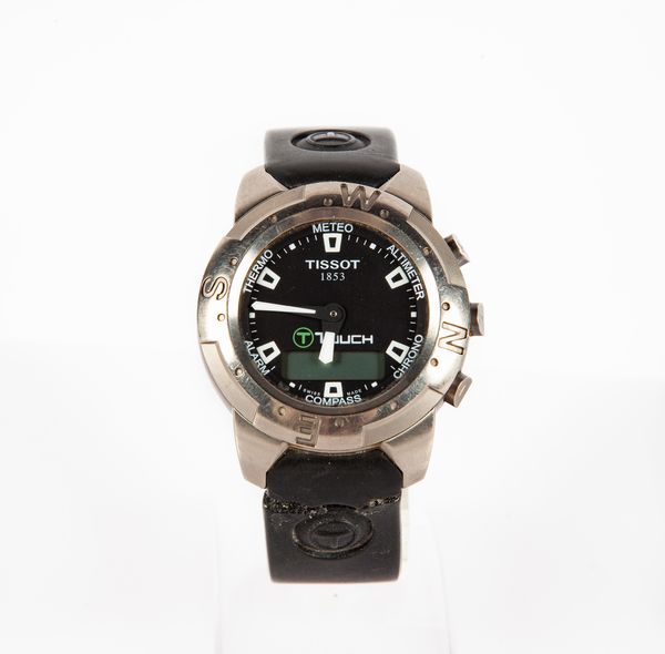 Tissot T-Touch Titanium - Orologio da polso da uomo con cassa in acciaio movimento al quarzo  - Asta Orologi da Polso da Tasca e da Tavolo - Associazione Nazionale - Case d'Asta italiane